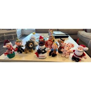 1998 Set 12 Rudolph Island of Misfit Toys Plush Bean Bag CVS